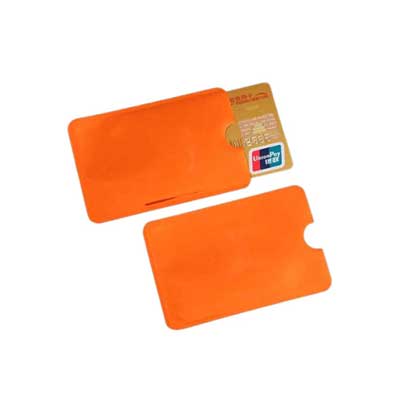 RFID信用卡防盜刷防消磁卡套/悠遊卡金融卡防盜錄/ NFC鋁箔卡套